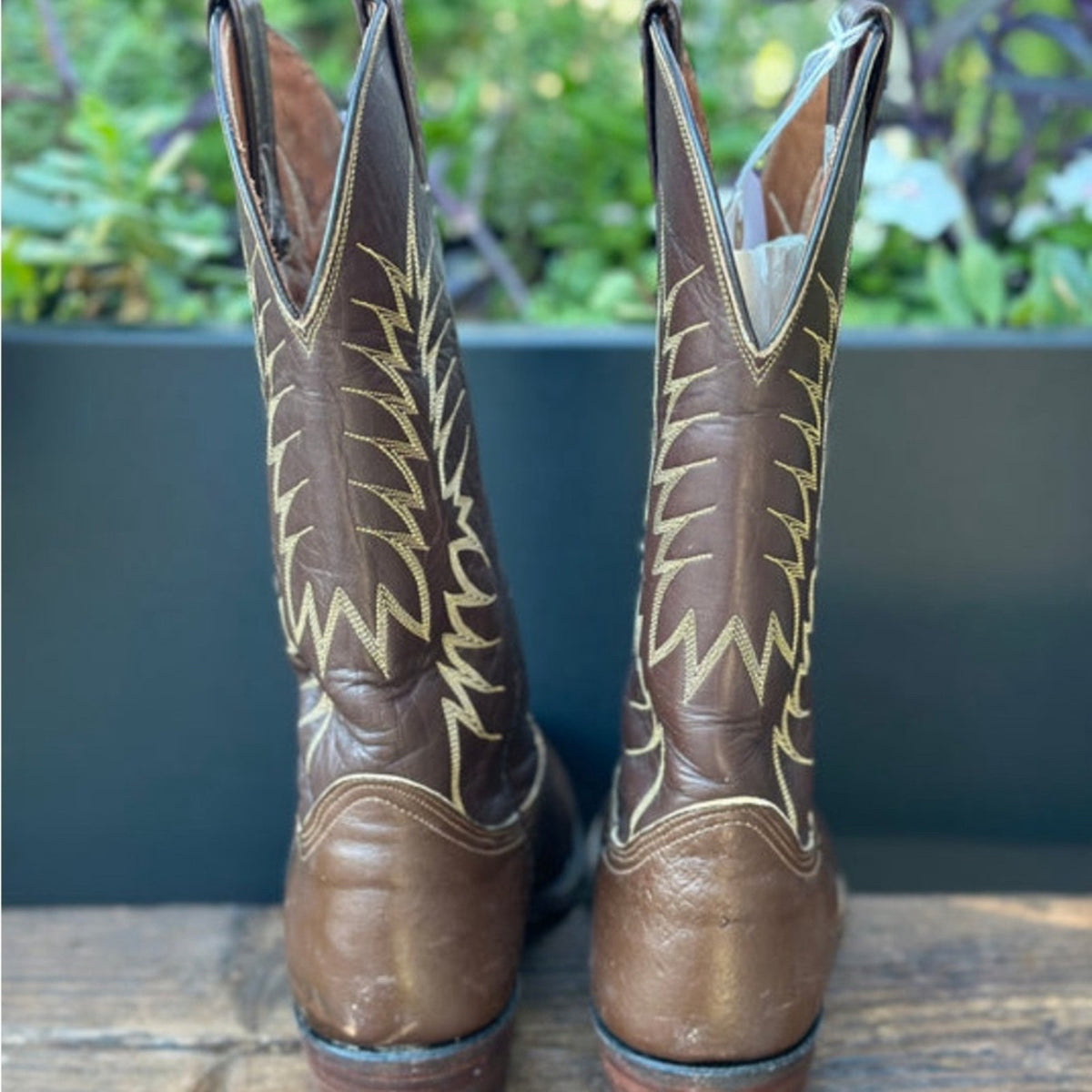 Preloved Nocona Brown Boots Size 8.5D