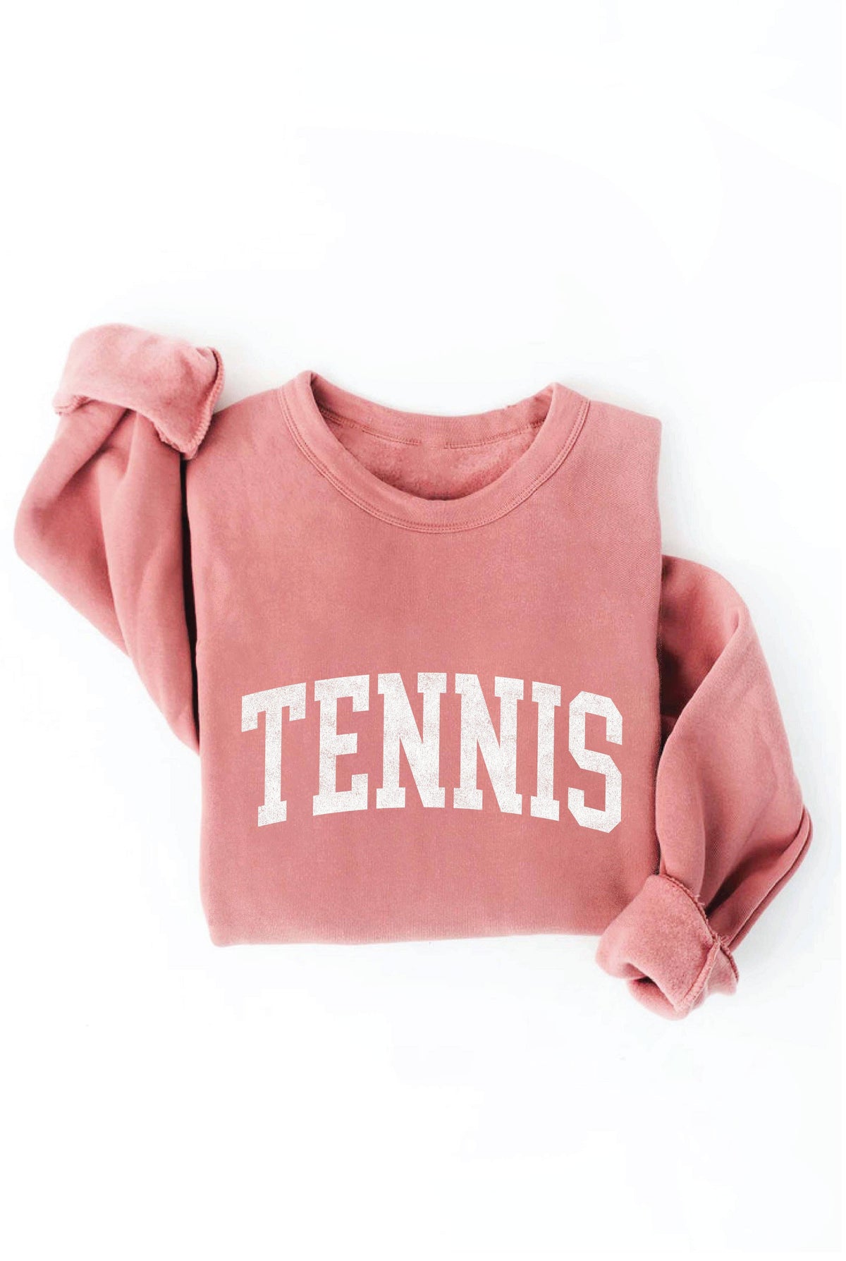 TENNIS Graphic Sweatshirt: VINTAGE WHITE