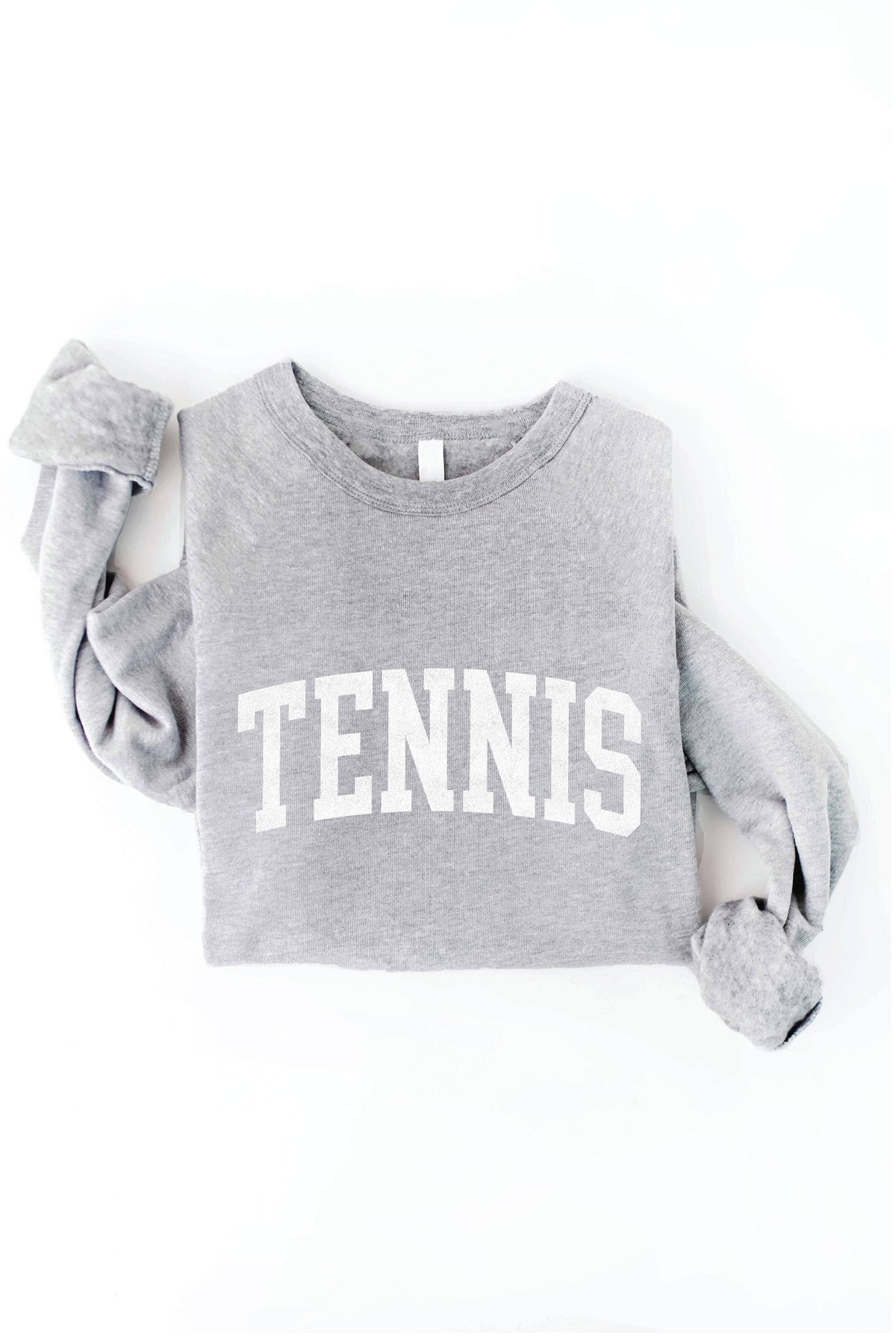 TENNIS Graphic Sweatshirt: VINTAGE WHITE