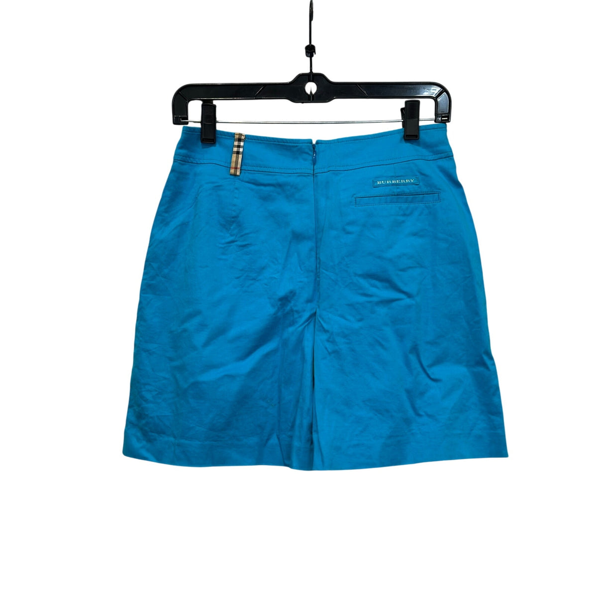 Burberry Golf RARE Turquoise Blue Cotton Mini Sports Skort (Shorts Skirt) - US Size 6