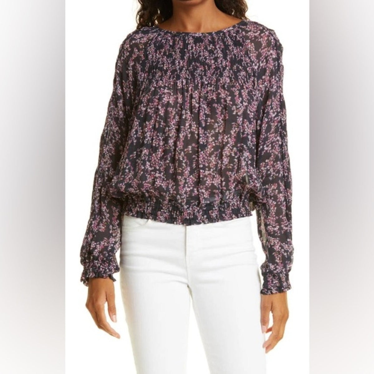 NWT Celeste Floral Blouse by RAG AND BONE $350 Retail, Size: Small