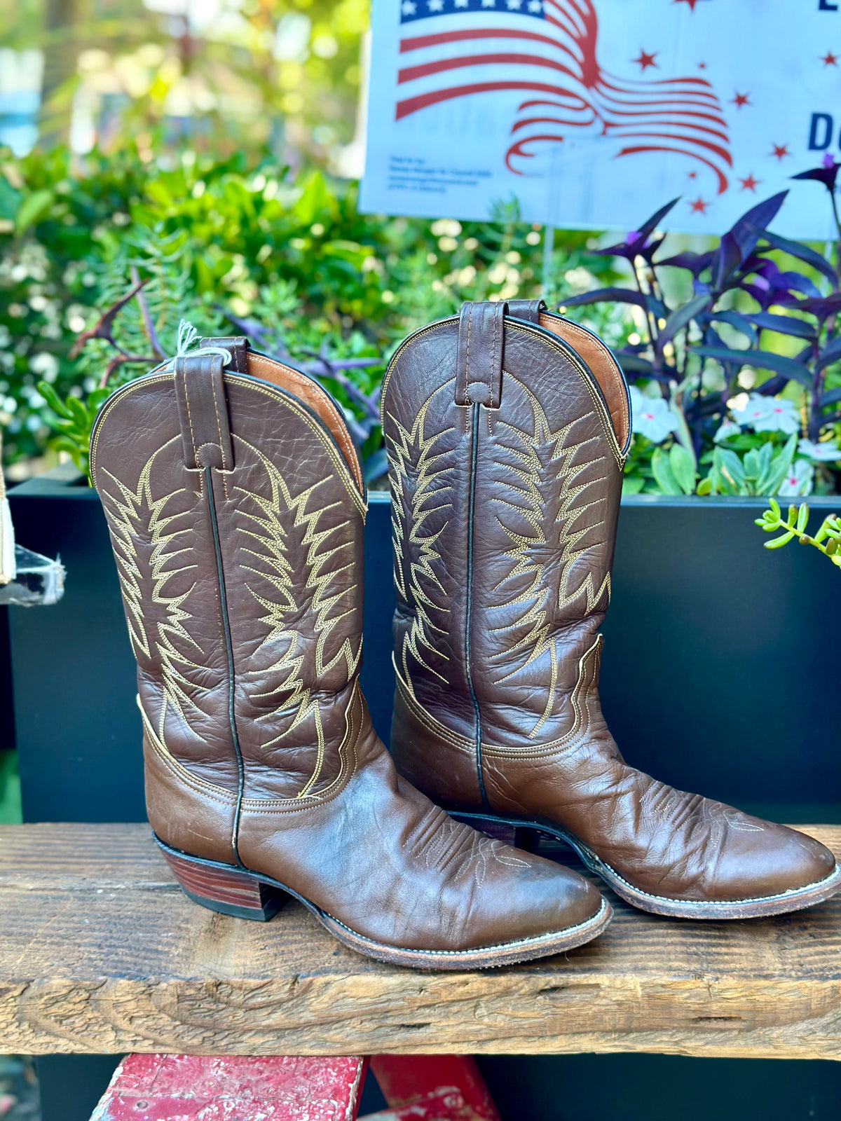 Resale Deals Nacoma Brown Boots Mens Size 8.5D