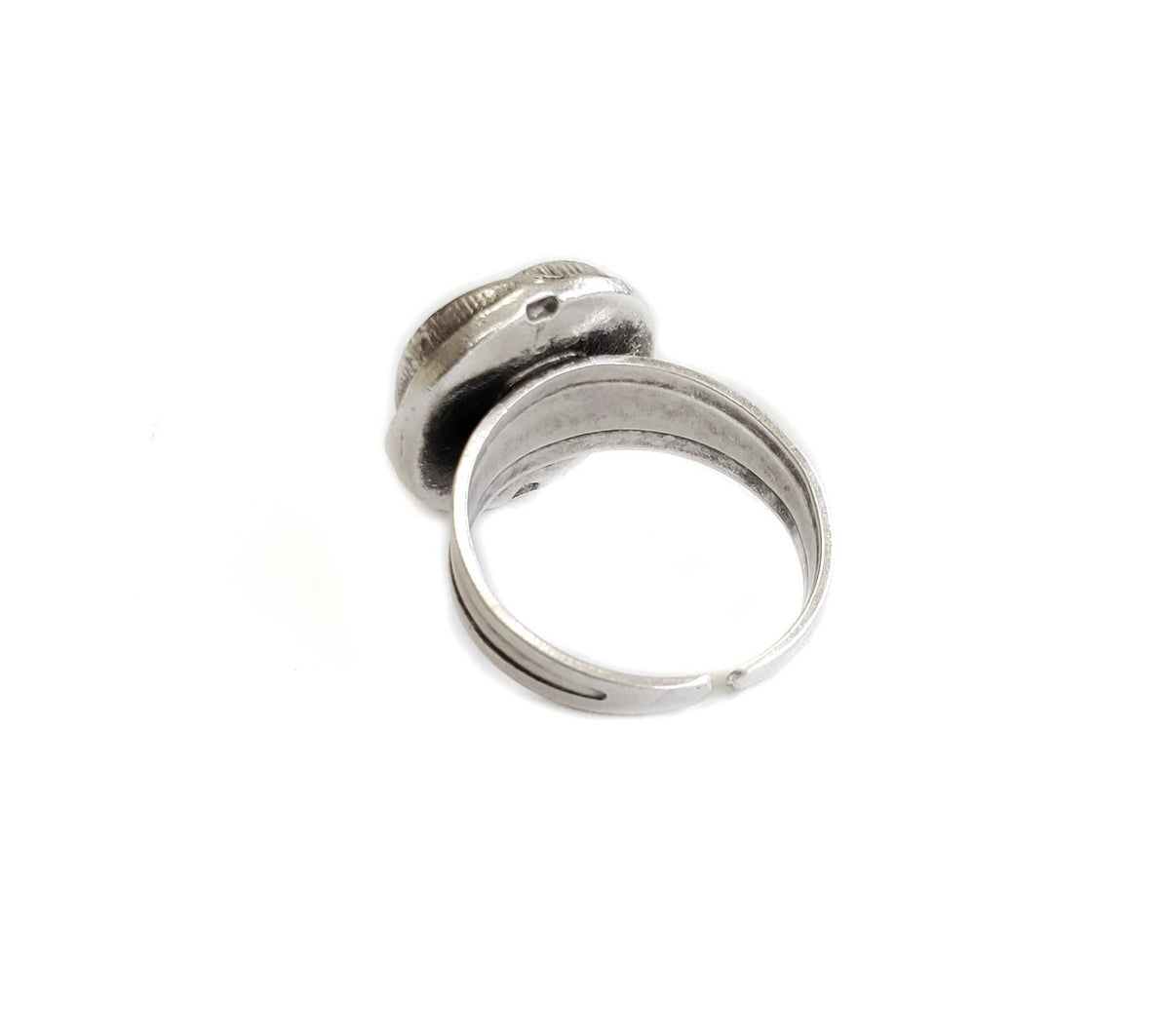 Handmade Pewter Ring - NR6057