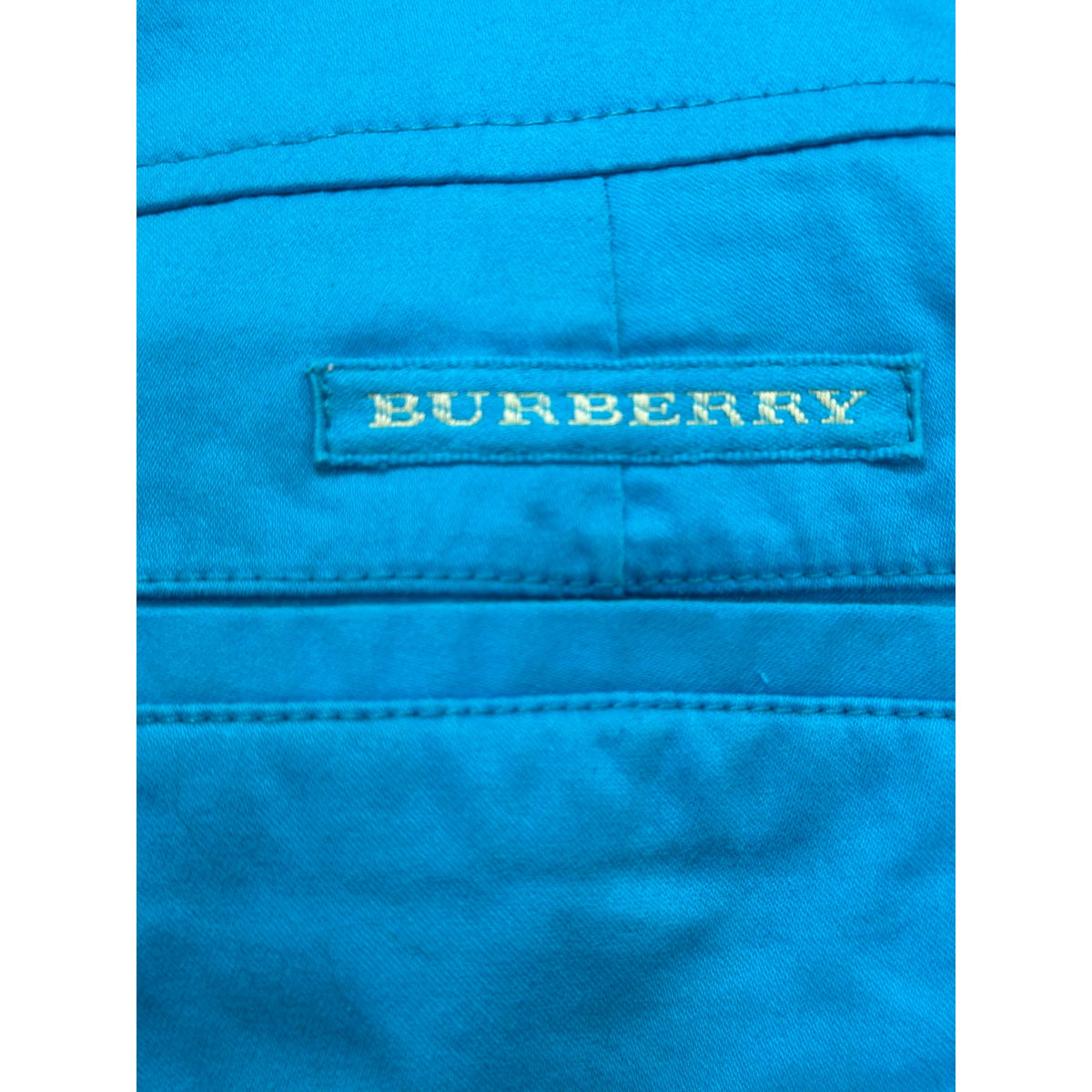 Burberry Golf RARE Turquoise Blue Cotton Mini Sports Skort (Shorts Skirt) - US Size 6