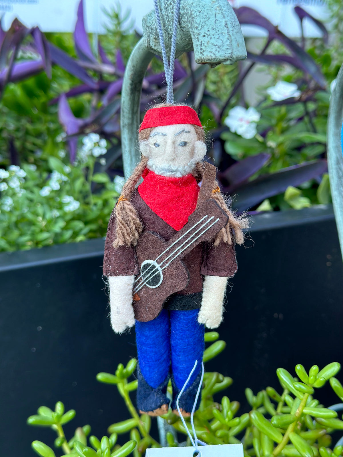 Willie Nelson Ornament