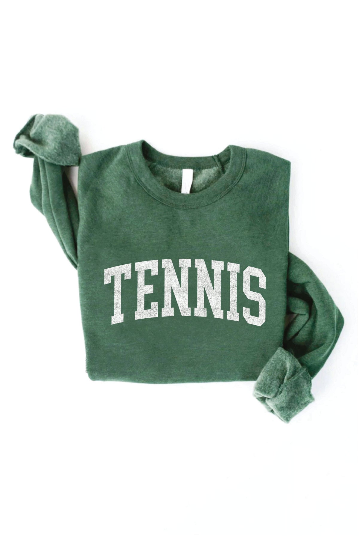 TENNIS Graphic Sweatshirt: VINTAGE WHITE