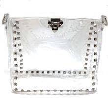 Sydney Clear Bag: Gunmetal