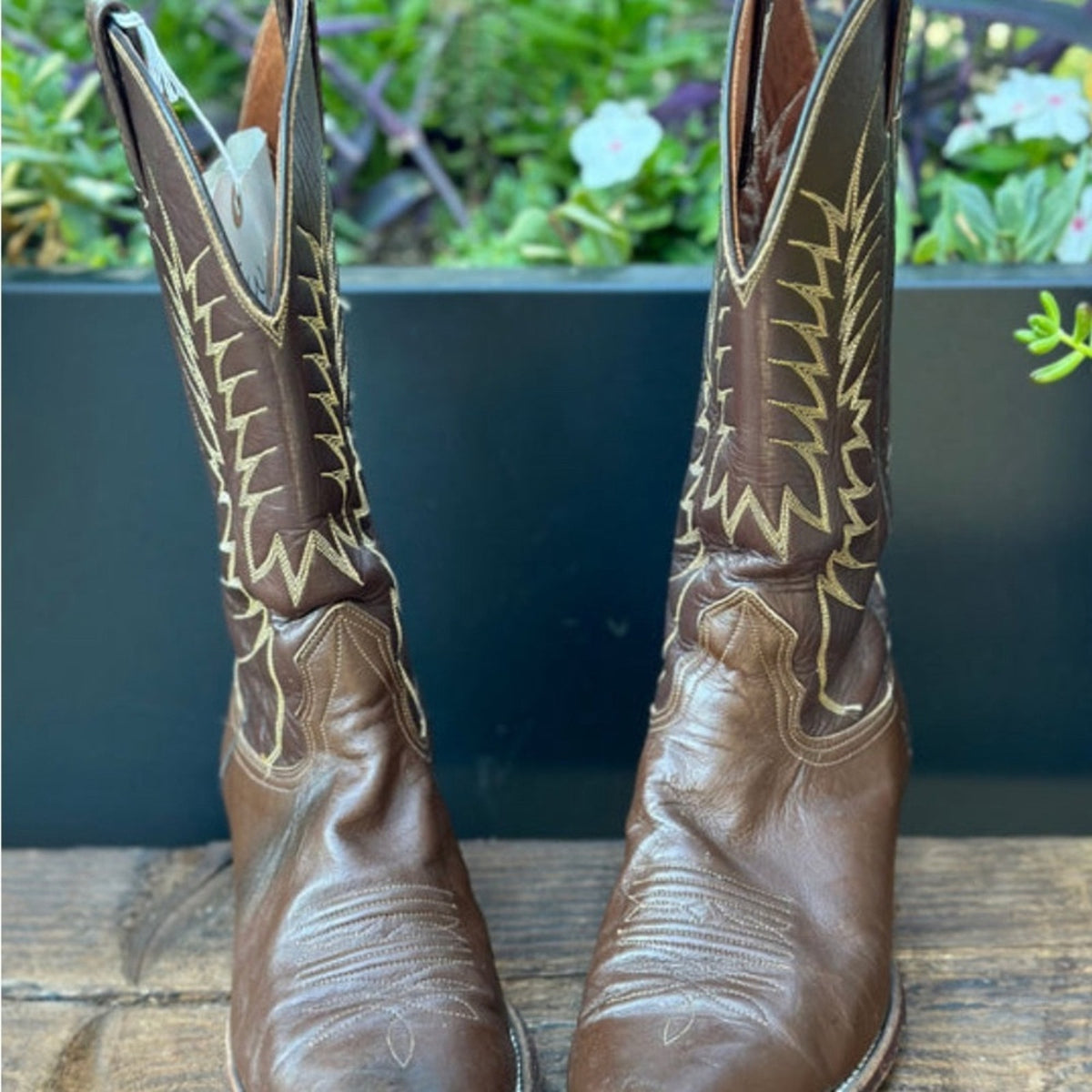 Preloved Nocona Brown Boots Size 8.5D