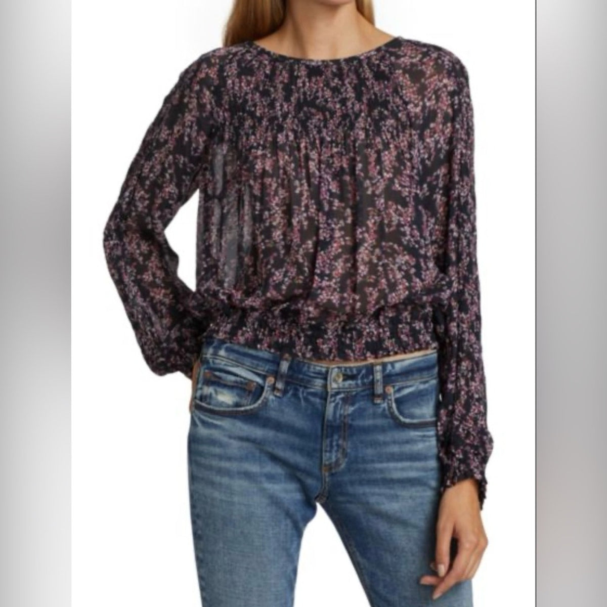 NWT Celeste Floral Blouse by RAG AND BONE $350 Retail, Size: Small