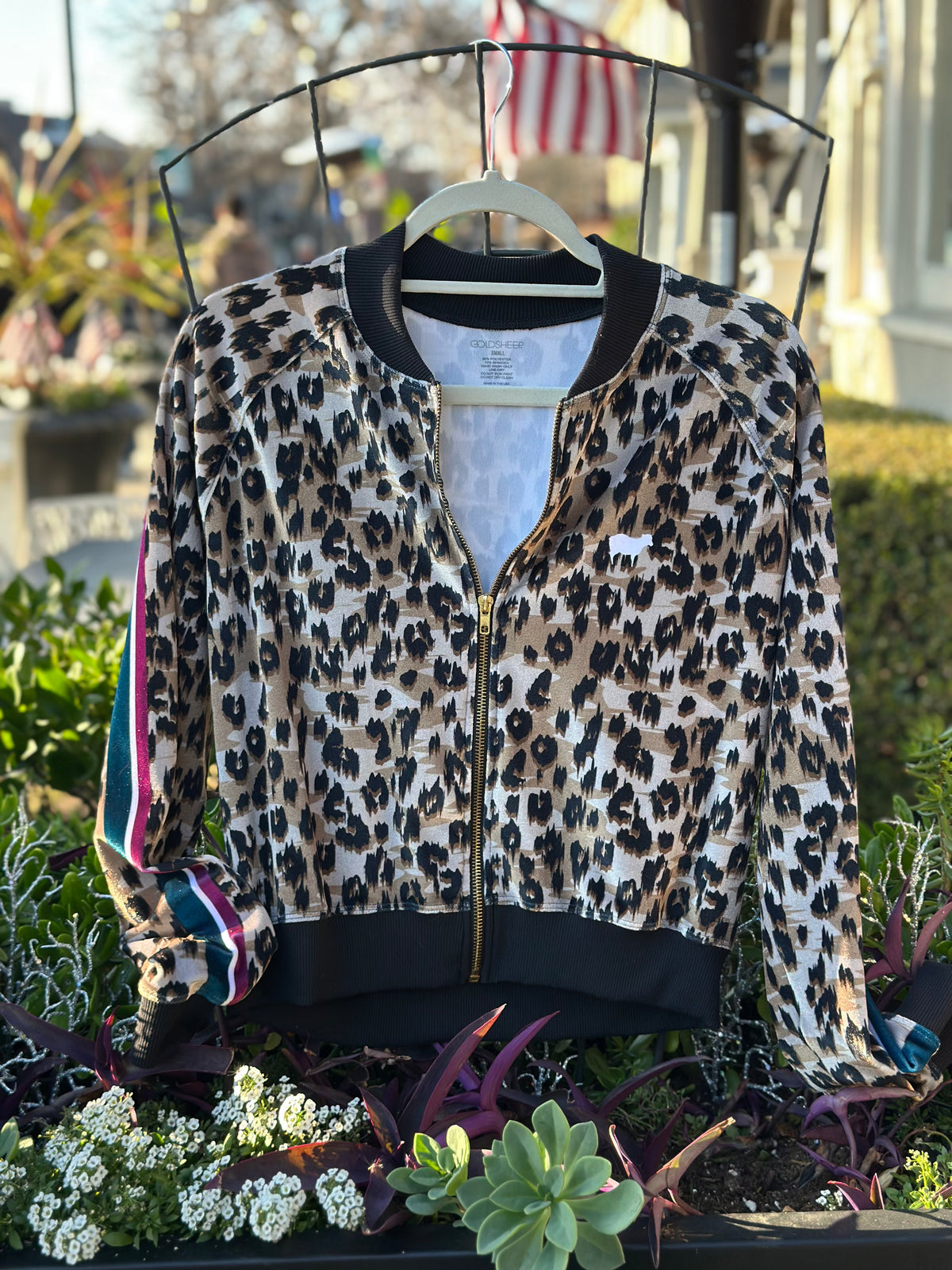 Goldsheep Leopard Track Jacket