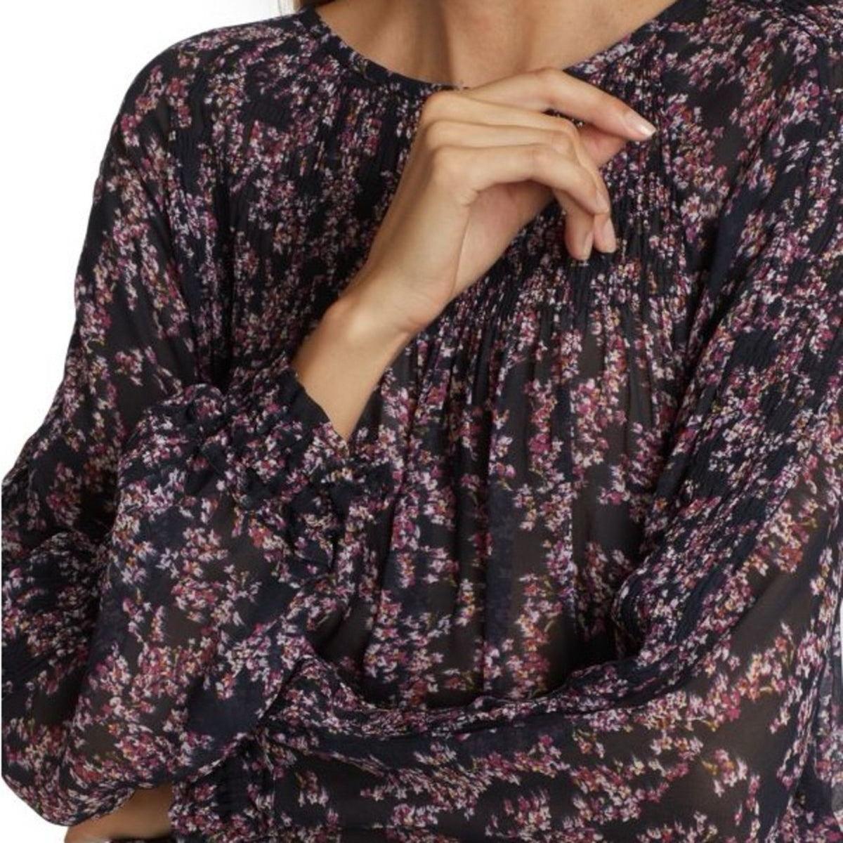 NWT Celeste Floral Blouse by RAG AND BONE $350 Retail, Size: Small