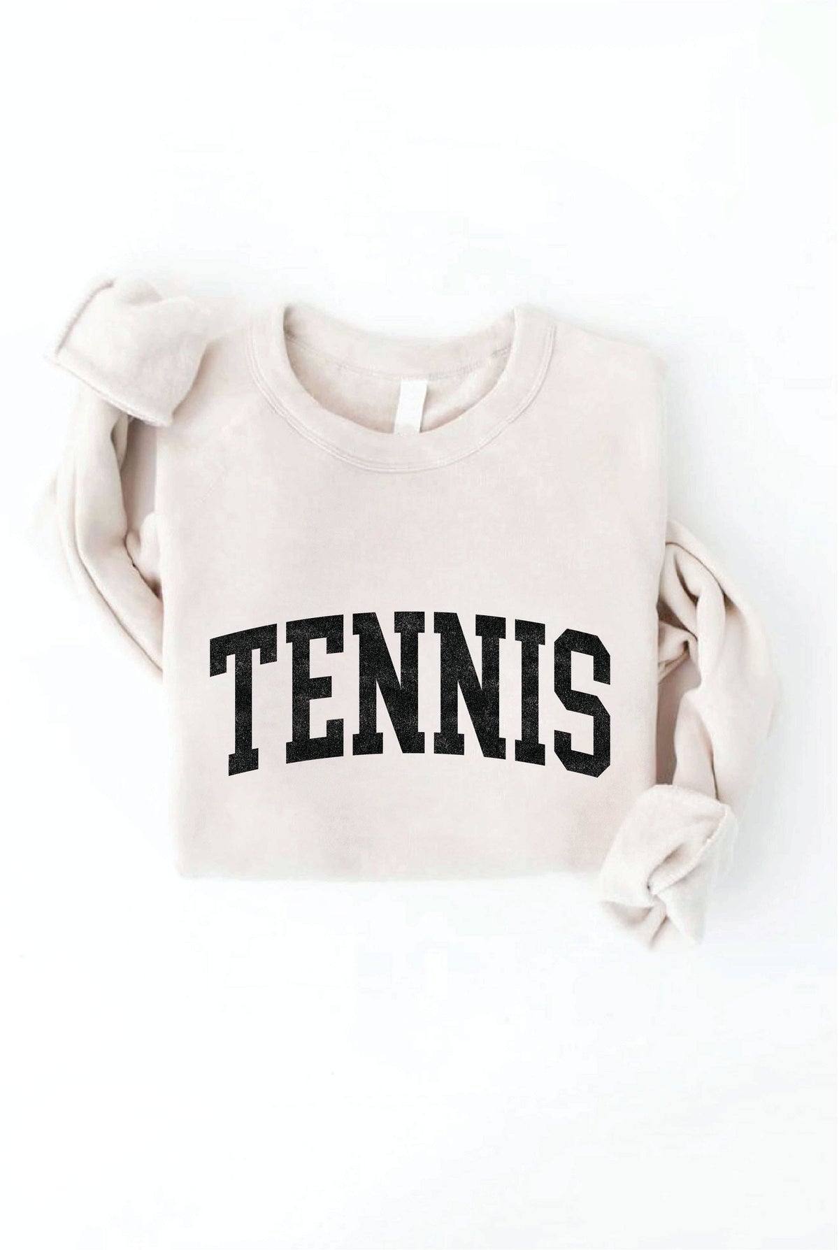 TENNIS Graphic Sweatshirt: VINTAGE WHITE