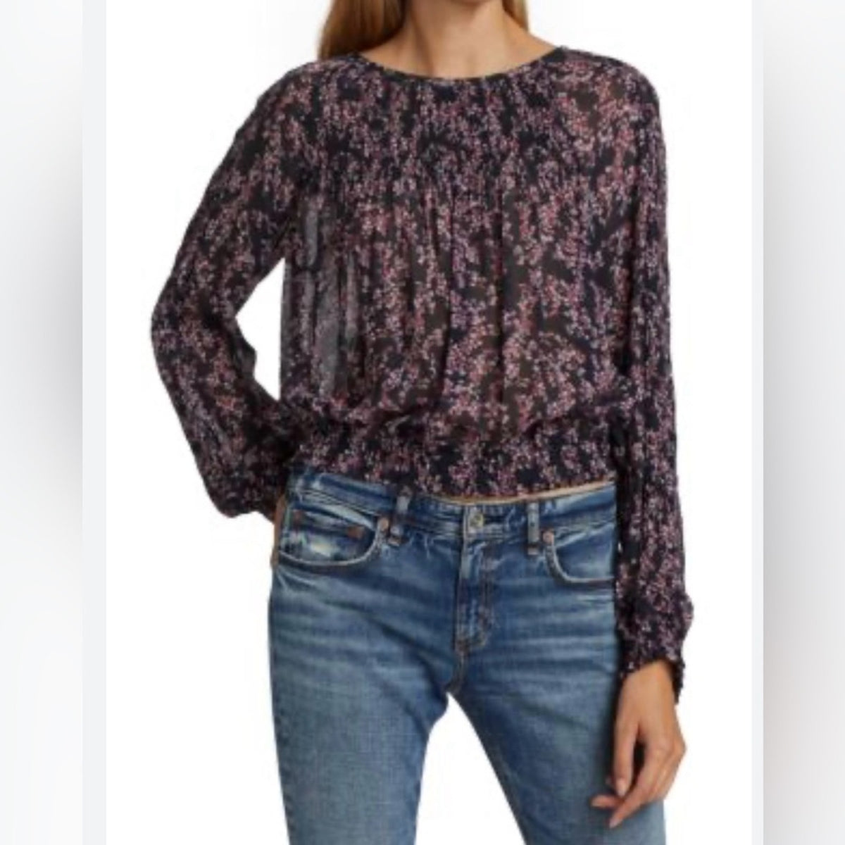 NWT Celeste Floral Blouse by RAG AND BONE $350 Retail, Size: Small