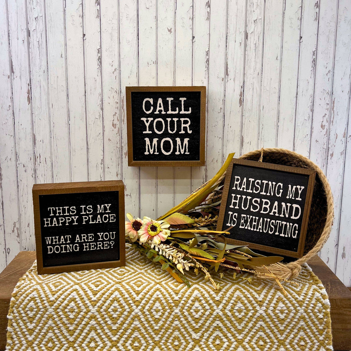 Call Your Mom Home Decor - Dorm Room Decor - Funny Gift