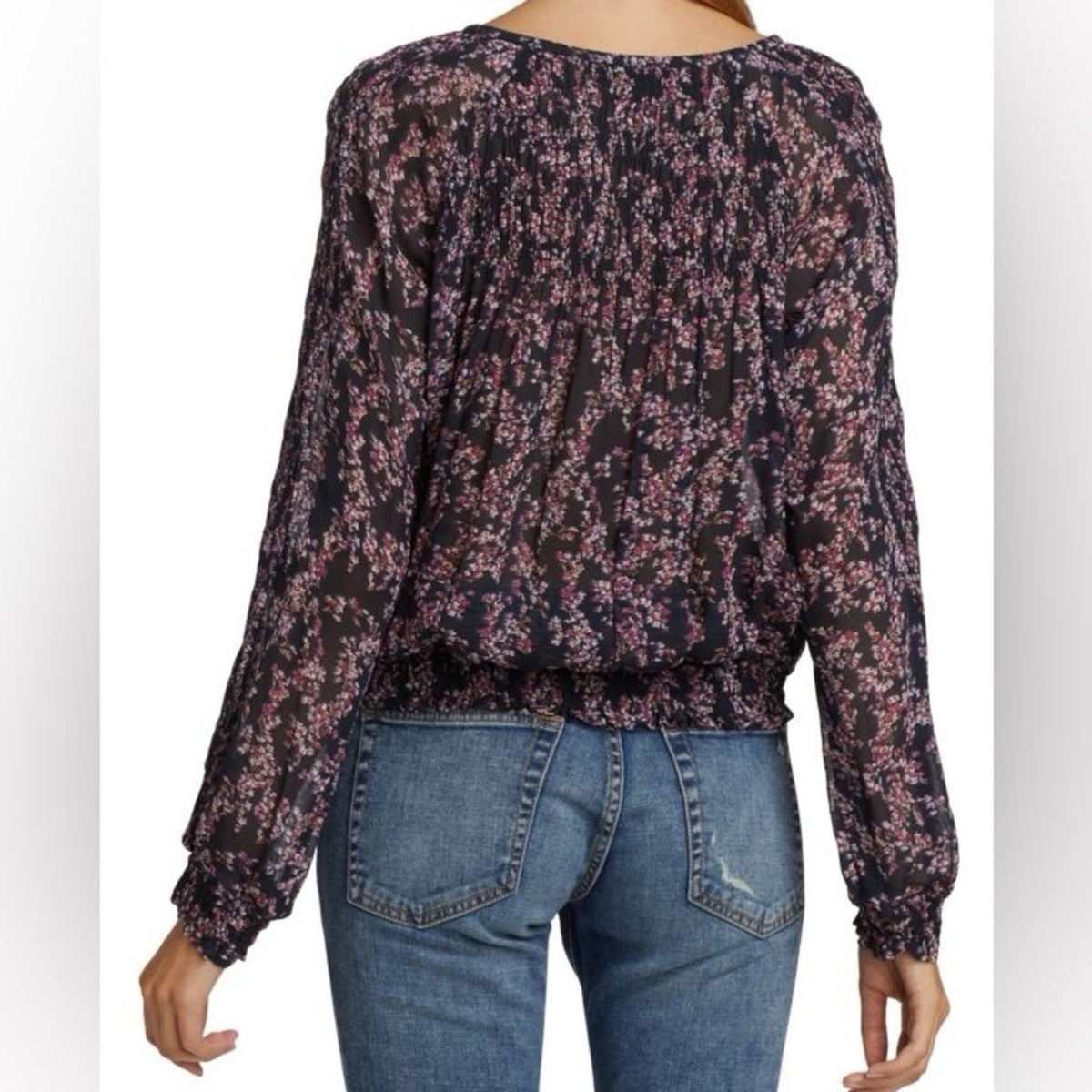 NWT Celeste Floral Blouse by RAG AND BONE $350 Retail, Size: Small