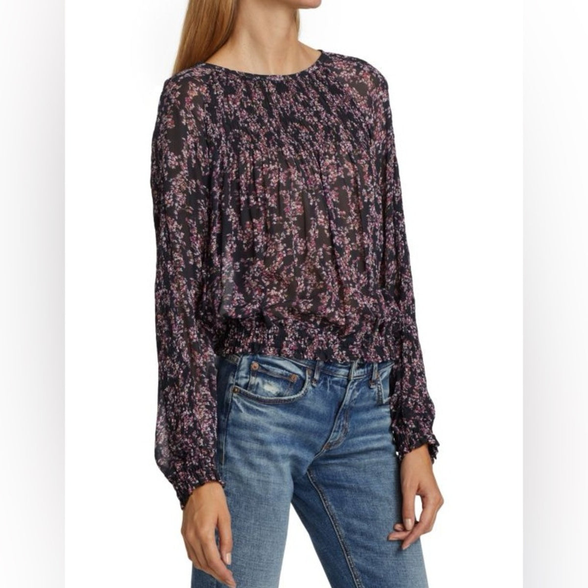 NWT Celeste Floral Blouse by RAG AND BONE $350 Retail, Size: Small