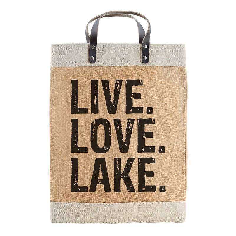 Live Love Lake Market Tote