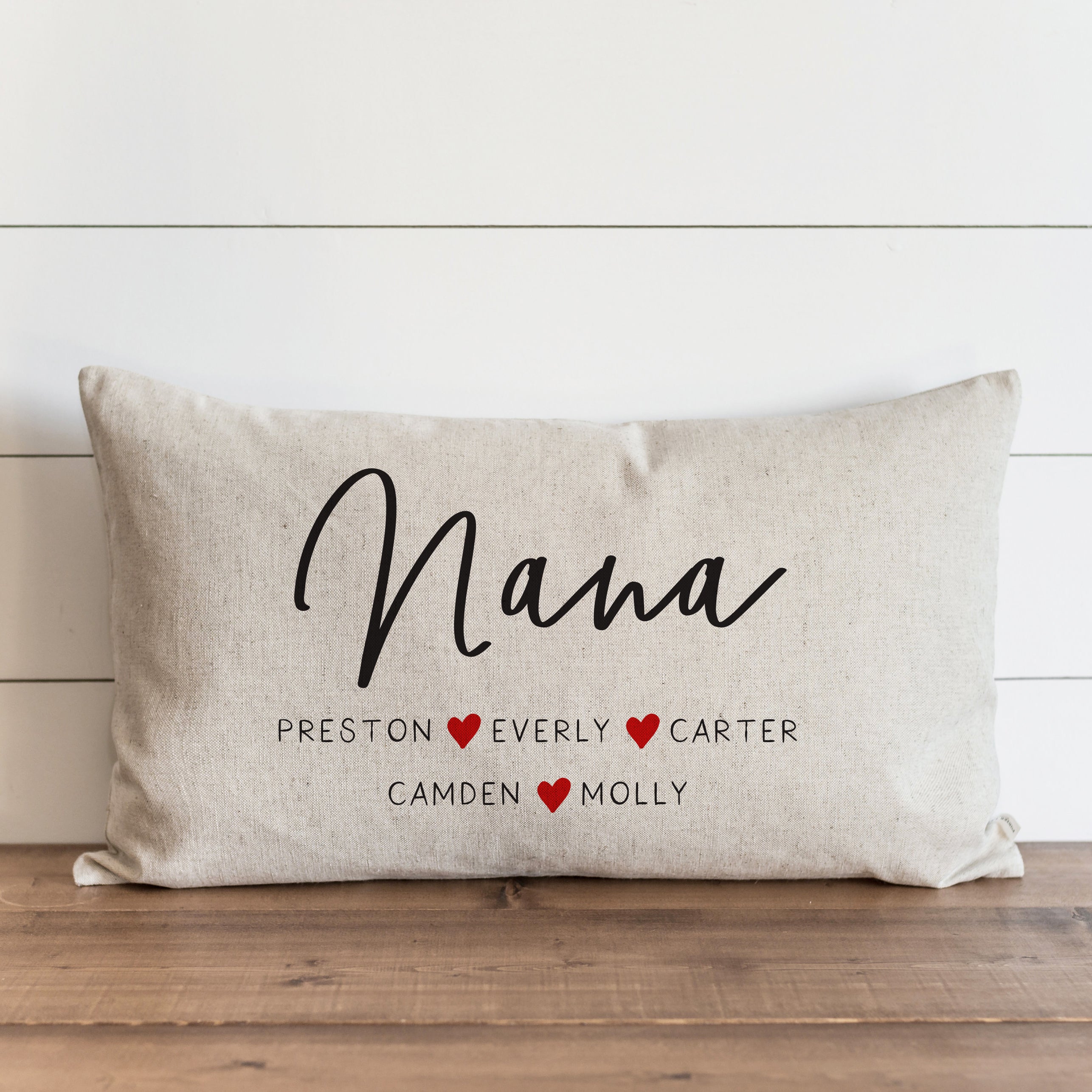 Personalised shop nana pillows